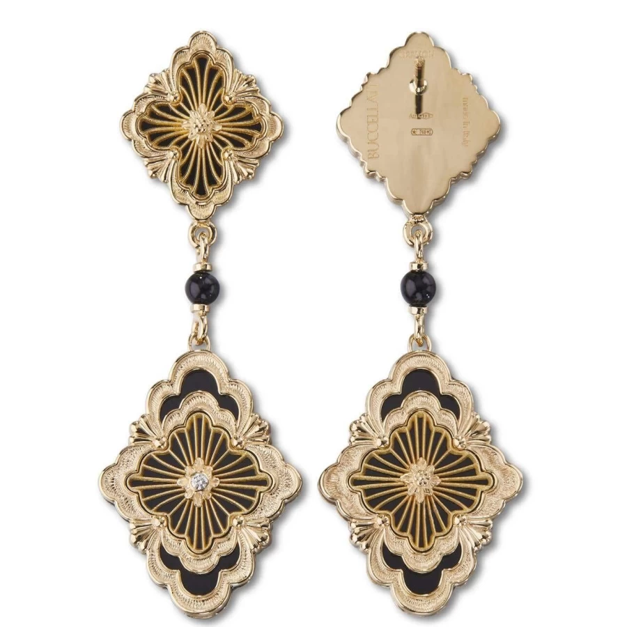 Buccellati Opera Tulle Earrings | Luxury Italian Gold Jewelry