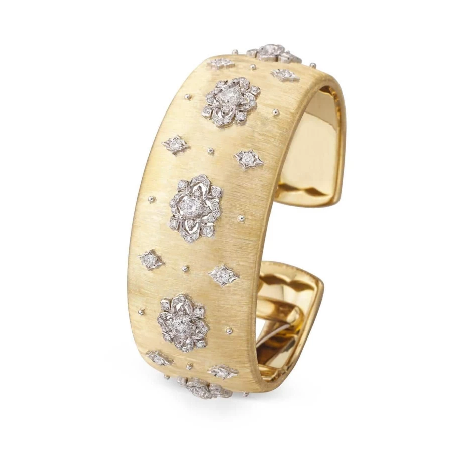 Buccellati Opera High Jewellery Bracelet | Luxury Italian Gold & Diamond Bracelet