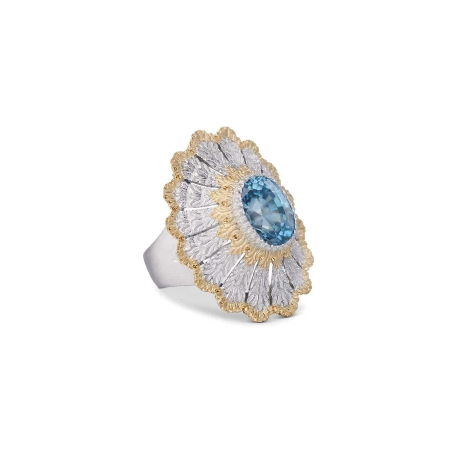Buccellati Macri Color Ring - 18K Gold Diamond Gemstone Luxury Jewelry