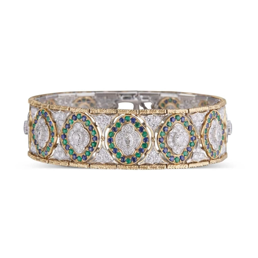Buccellati Mosaico Bracelet - Luxury Italian Gold & Diamond Jewelry