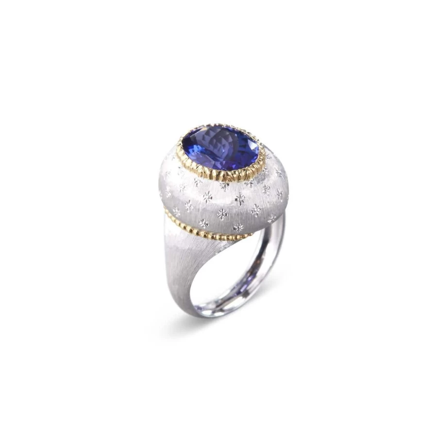 Buccellati Macri Color Ring - Exquisite Italian Jewelry with Vibrant Gemstones