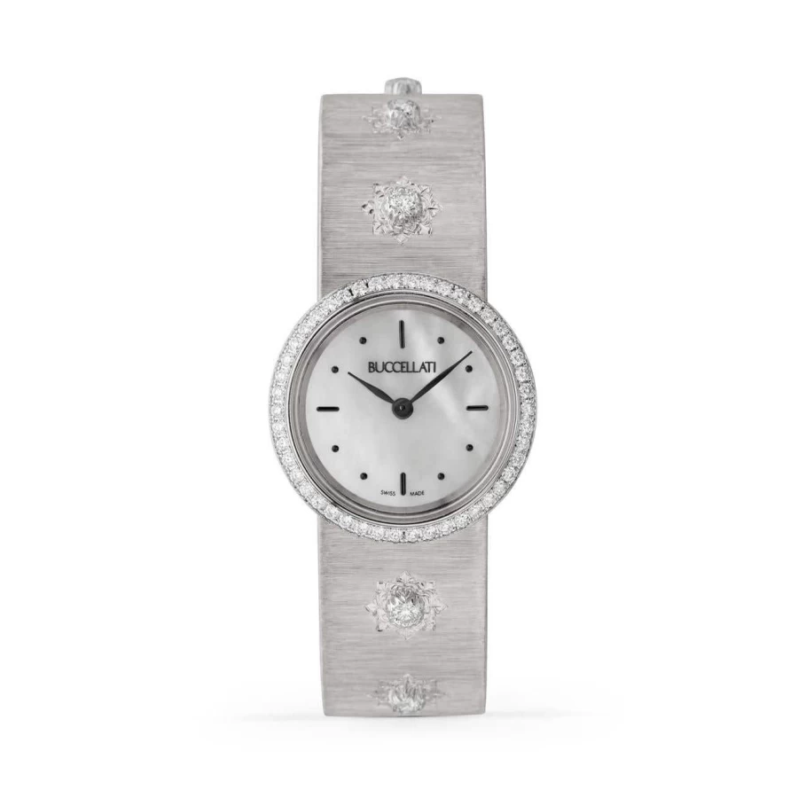 Buccellati Macri Luxury Swiss Watch for Men - Automatic Movement, Sapphire Crystal, Stainless Steel