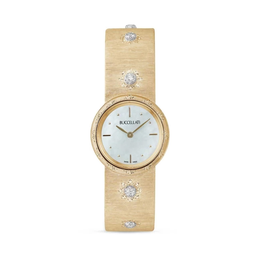 Buccellati Macri Luxury Swiss Watch for Men - Automatic Movement, Sapphire Crystal, Stainless Steel